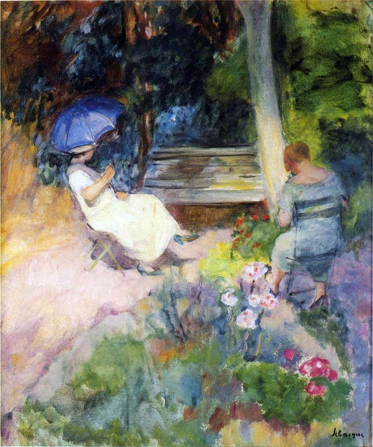  Henri Lebasque The Garden - Canvas Print