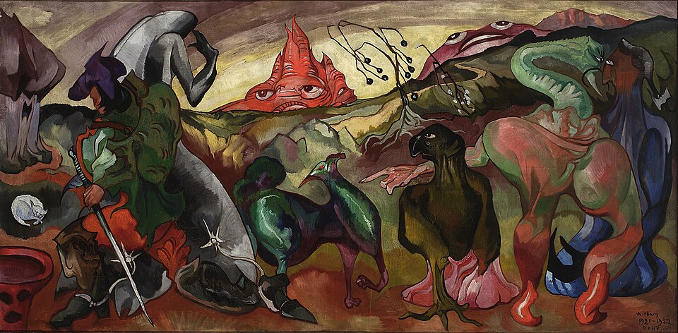 Stanislaw Ignacy Witkiewicz Fantasy - Fairy-Tale - Canvas Print