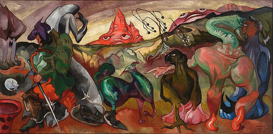 Stanislaw Ignacy Witkiewicz Fantasy - Fairy-Tale - Canvas Print