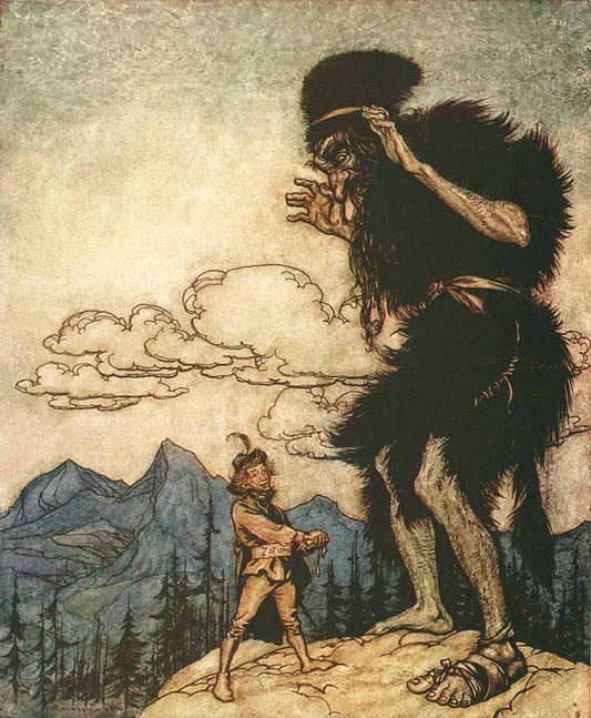 Arthur Rackham The Valiant Little Tailor - Canvas Print