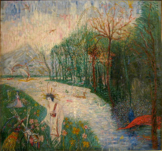 James Ensor Finding of Moses - Canvas Print