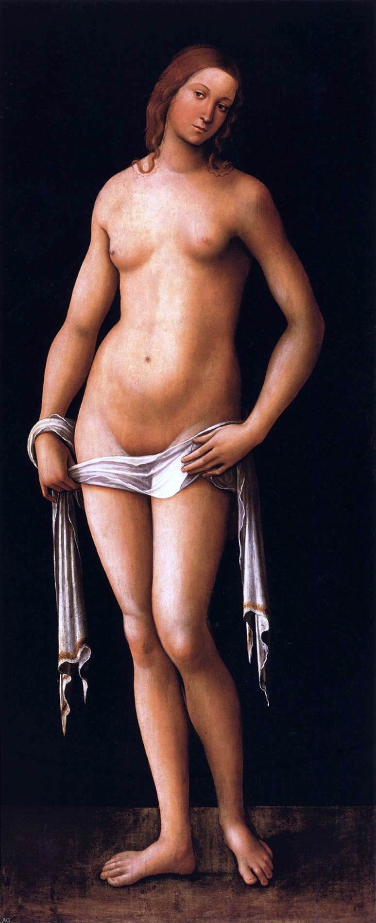  The Elder Lorenzo Costa Venus - Canvas Print