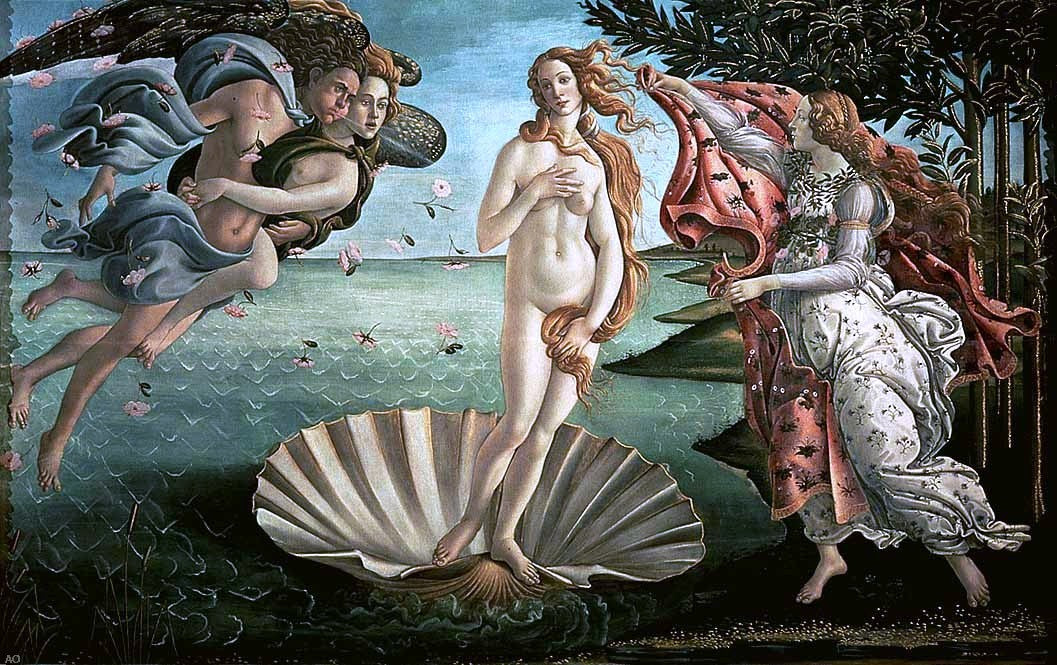  Sandro Botticelli The Birth of Venus - Canvas Print