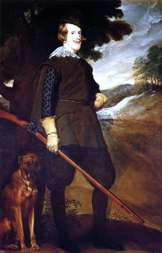  Diego Velazquez Philip IV as a Hunter - Canvas Print