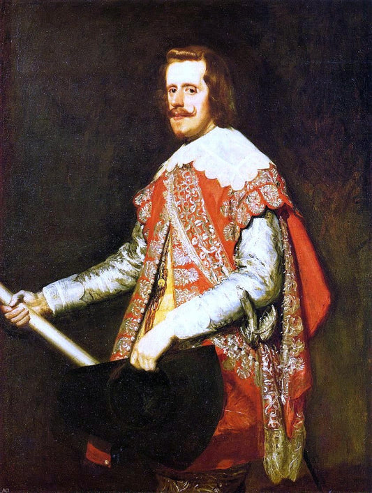  Diego Velazquez Philip IV at Fraga - Canvas Print