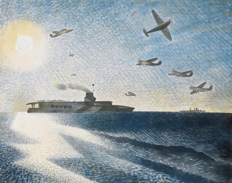 Eric Ravilious HMS Glorious in the Arctic - Canvas Print