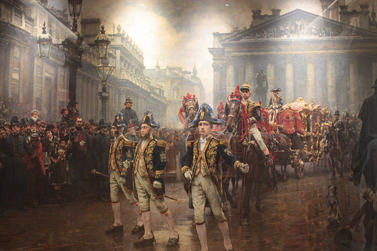 William Logsdail The Ninth of November, 1888 - Canvas Print