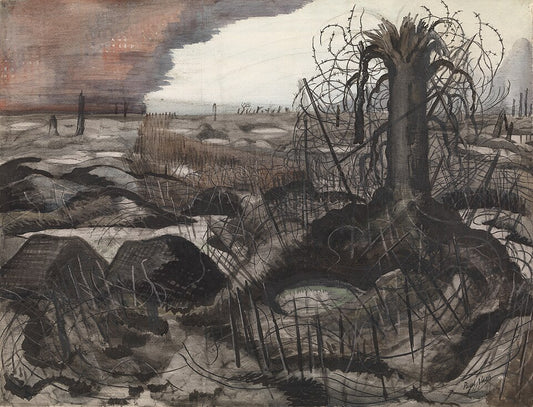Paul Nash Wire - Canvas Print
