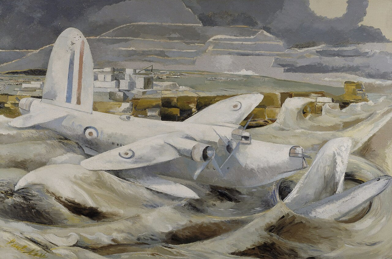 Paul Nash Defence of Albion - Canvas Print