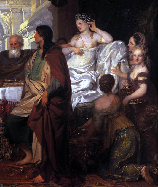  Gerard De Lairesse Cleopatra's Banquet (detail) - Canvas Print