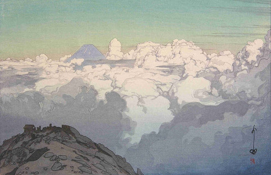 Hiroshi Yoshida View from Komagatake - Canvas Print