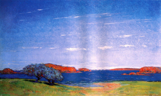  Arthur Wesley Dow Field, Kerlaouen - Canvas Print