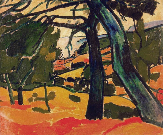 Andre Derain Landscape - Canvas Print