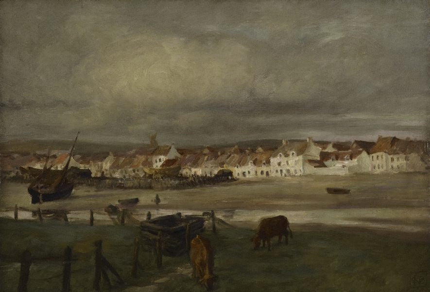 Rupert Bunny Etaples - Canvas Print