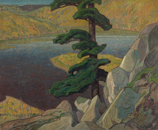 Franklin Carmichael The Upper Ottawa, near Mattawa - Canvas Print