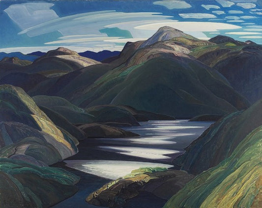 Franklin Carmichael Light and Shadow - Canvas Print