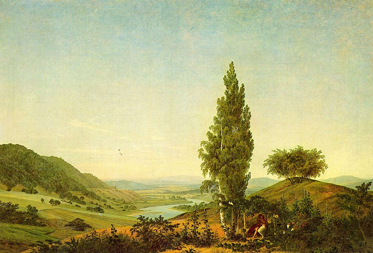 Caspar David Friedrich The Summer - Canvas Print