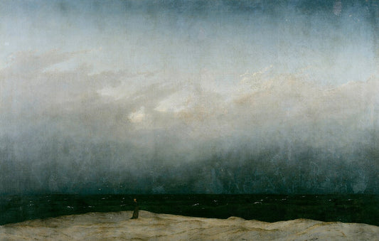 Caspar David Friedrich The Monk by the Sea - Canvas Print