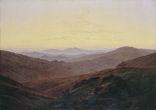 Caspar David Friedrich Giant Mountains - Canvas Print