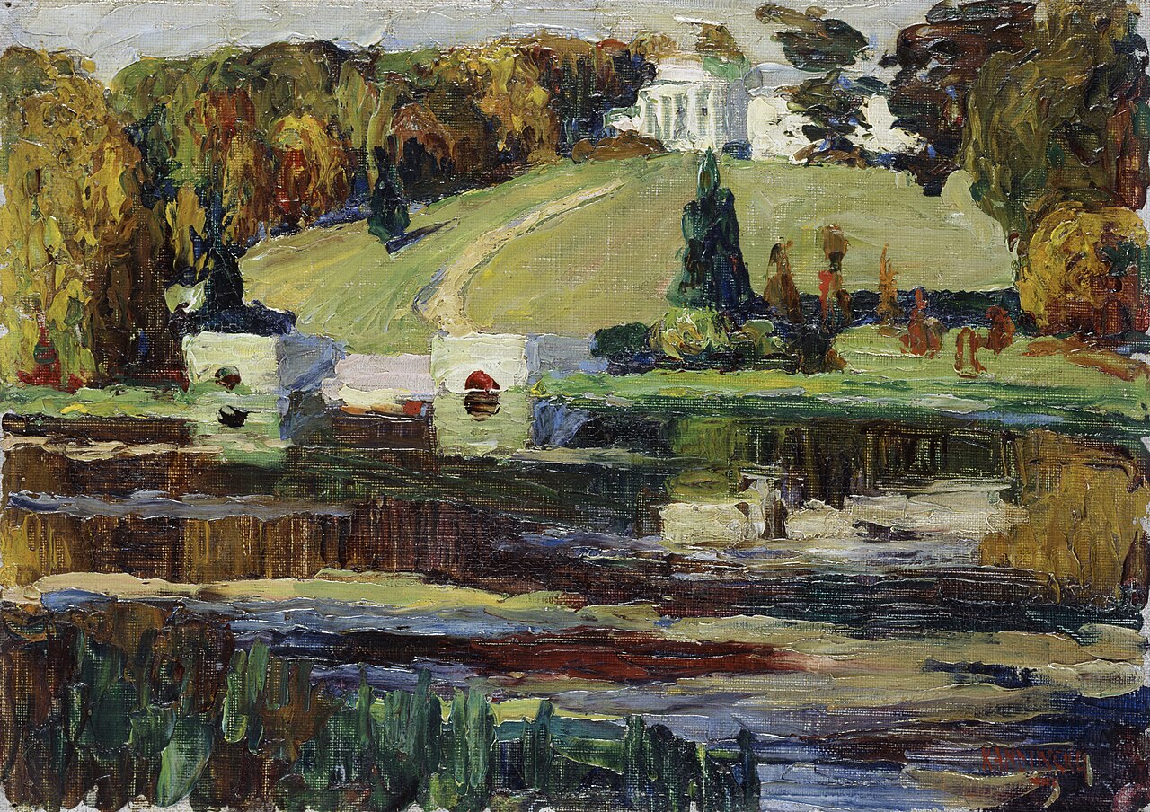 Wassily Kandinsky Sketch for Akhtyrka – Fall - Canvas Print