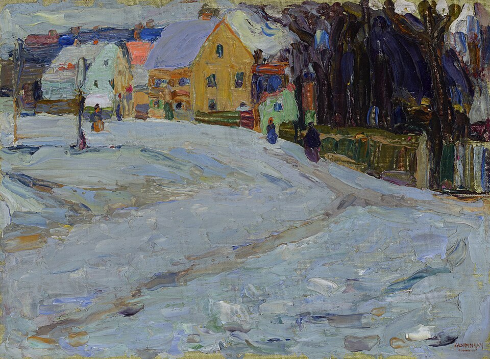 Wassily Kandinsky Schwabing – Nikolaiplatz - Canvas Print
