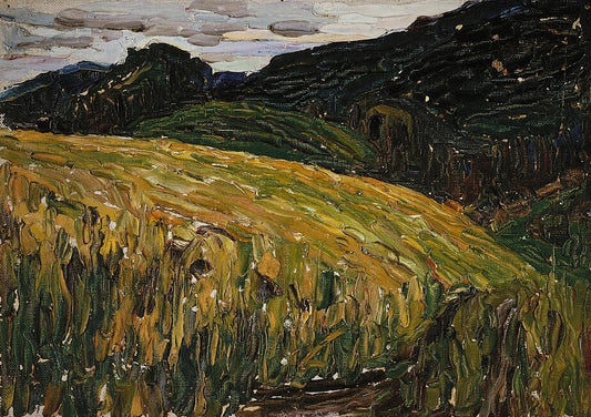 Wassily Kandinsky Kochel, Mountain Meadow - Canvas Print