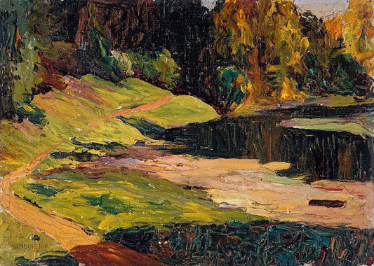 Wassily Kandinsky Akhtyrka, Park - Canvas Print