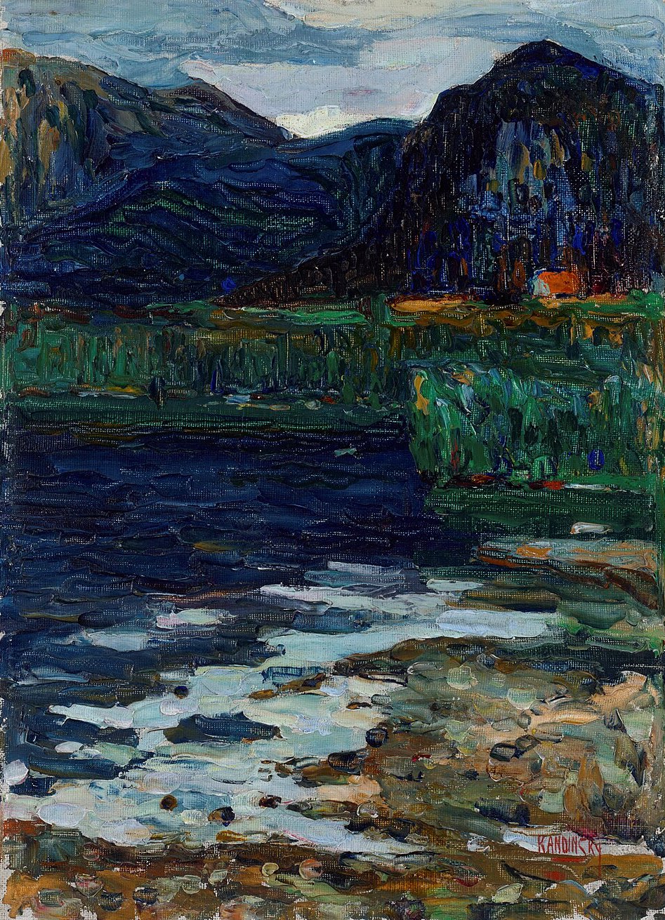 Wassily Kandinsky Kochel – Schlehdorf - Canvas Print