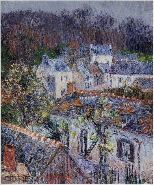  Gustave Loiseau Pont Aven - Rain - Canvas Print