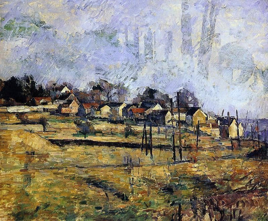  Paul Cezanne Landscape - Canvas Print