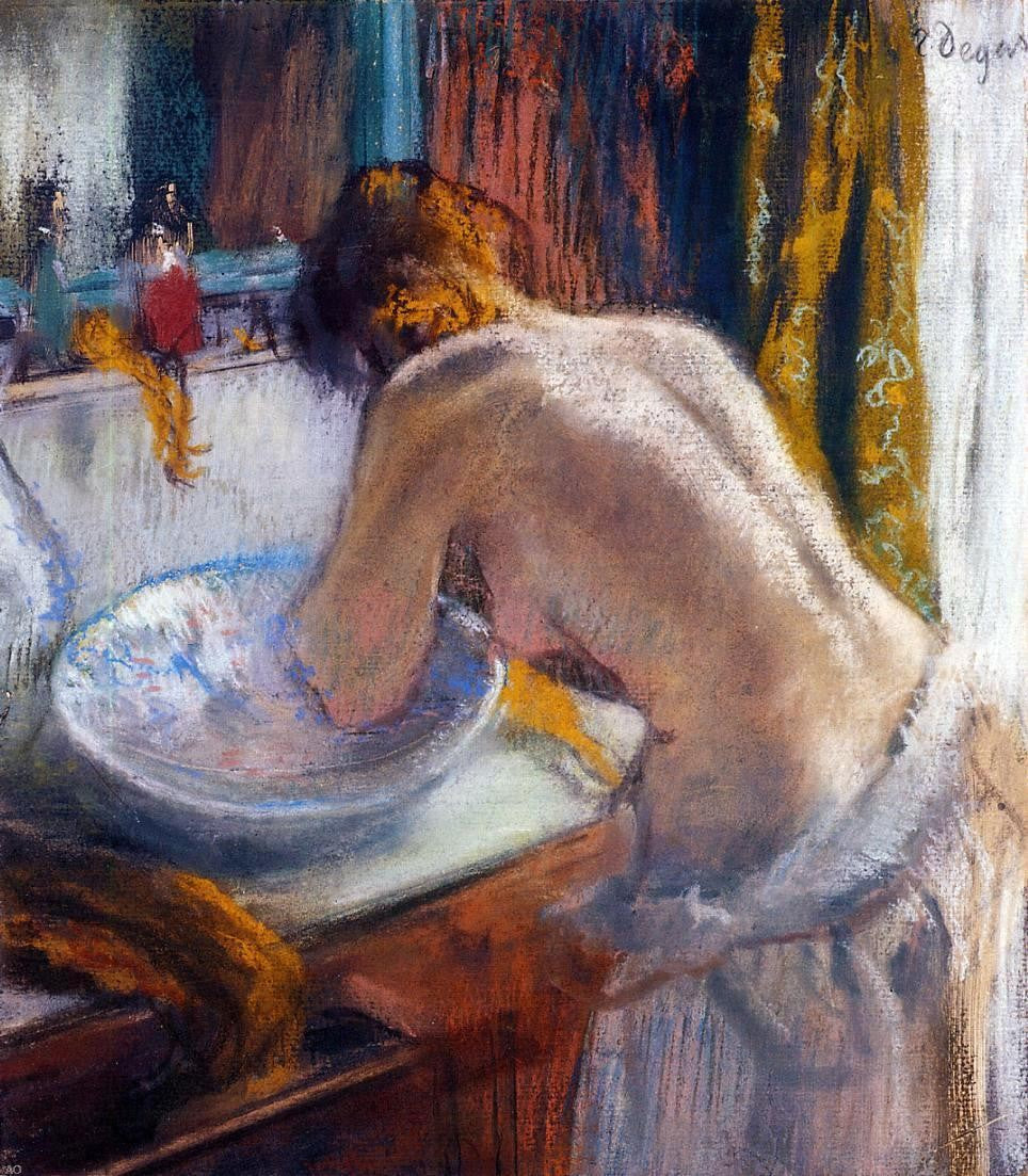  Edgar Degas La Toilette - Canvas Print