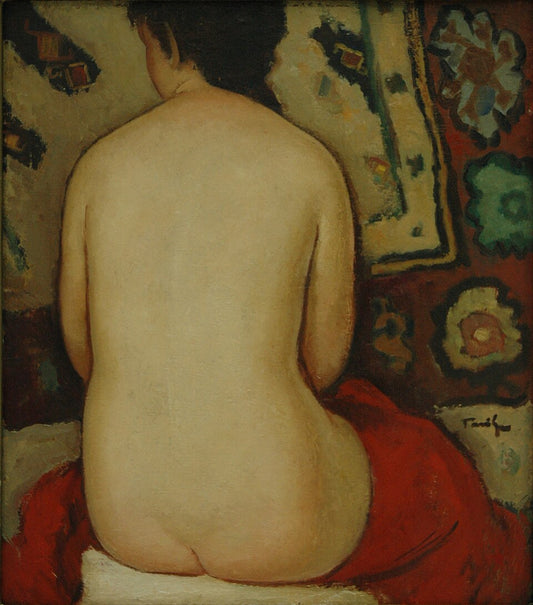 Nicolae Tonitza Nude - Canvas Print