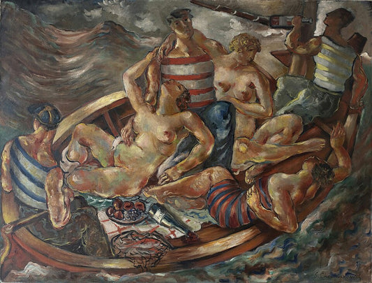 Sava Sumanovic Pijana Lada - Canvas Print
