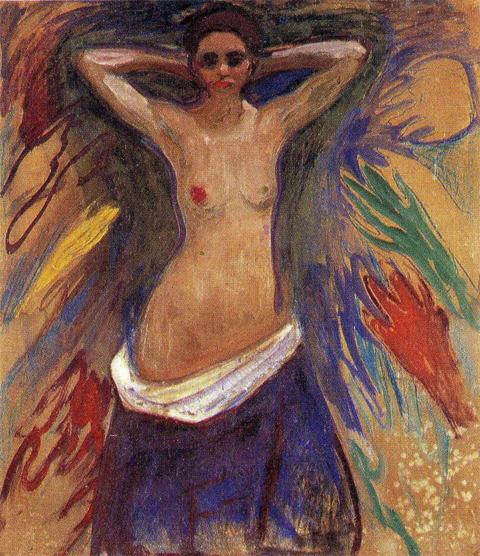 Edvard Munch The Hands - Canvas Print