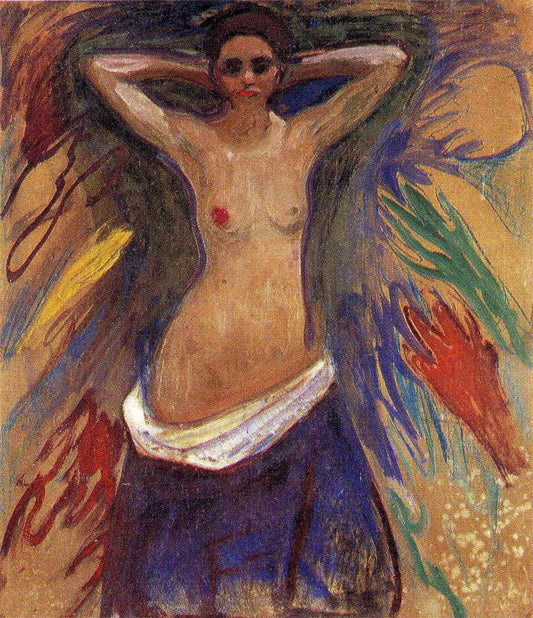 Edvard Munch The Hands - Canvas Print