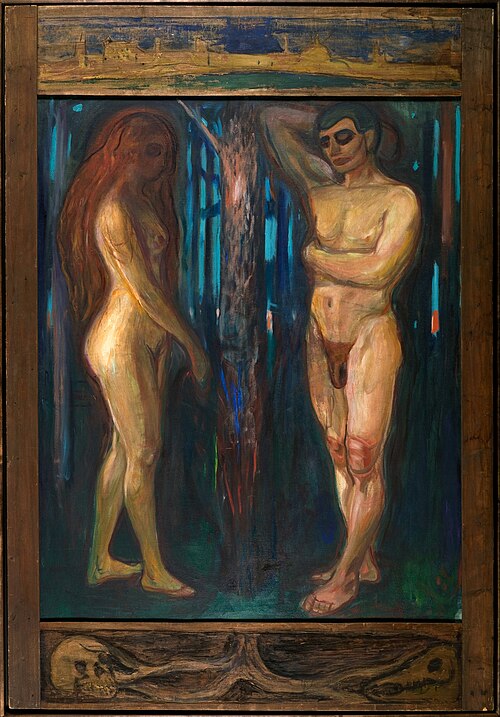 Edvard Munch Metabolism - Canvas Print