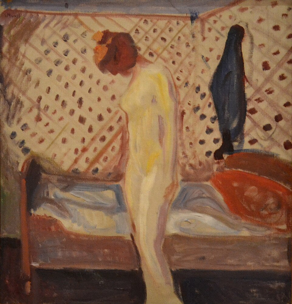 Edvard Munch Weeping Woman - Canvas Print