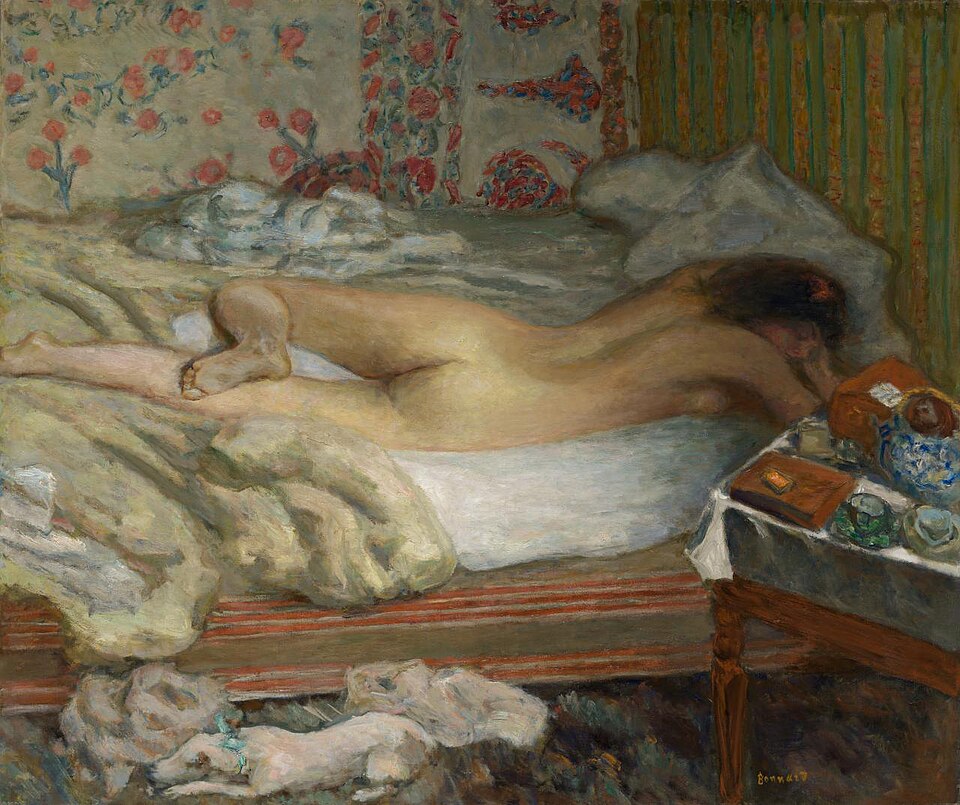 Pierre Bonnard Siesta - Canvas Print