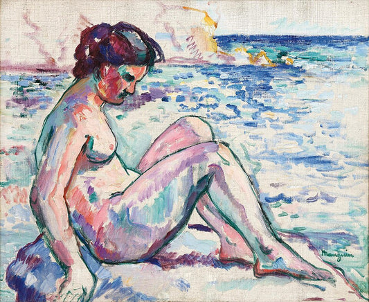 Henri Manguin Jeanne Au Rocher, Cavalière - Canvas Print