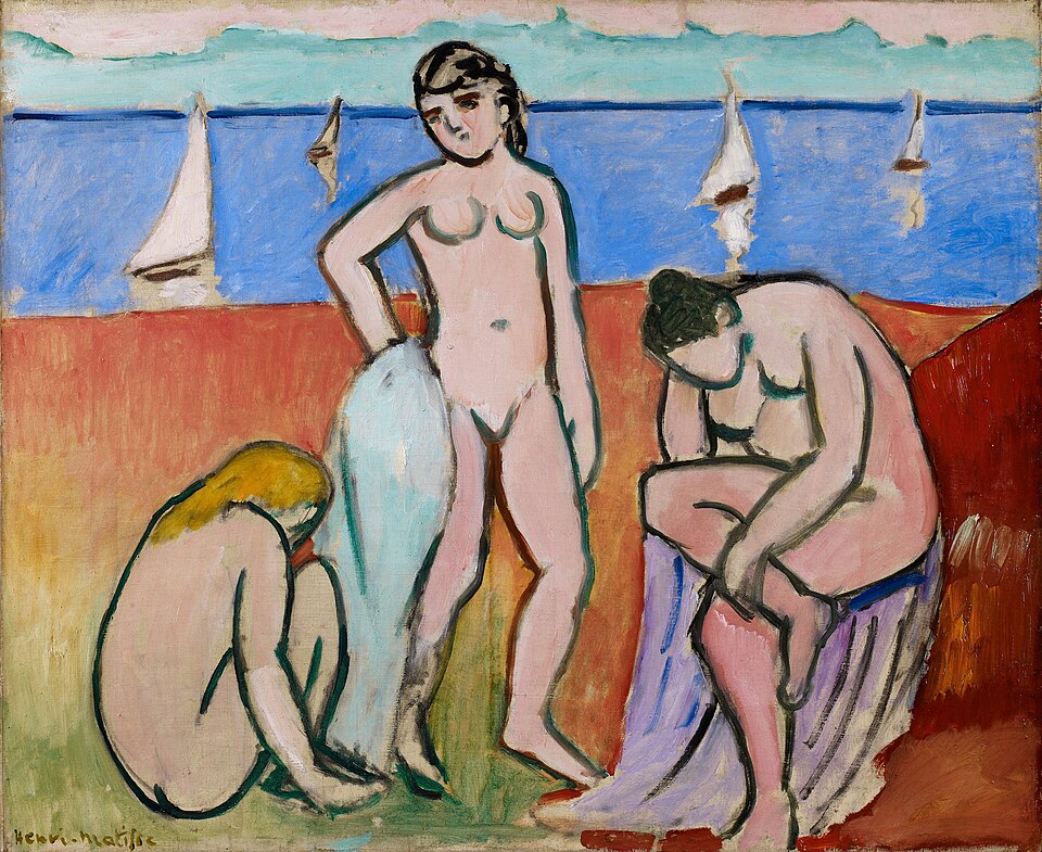 Henri Matisse Three Bathers - Canvas Print
