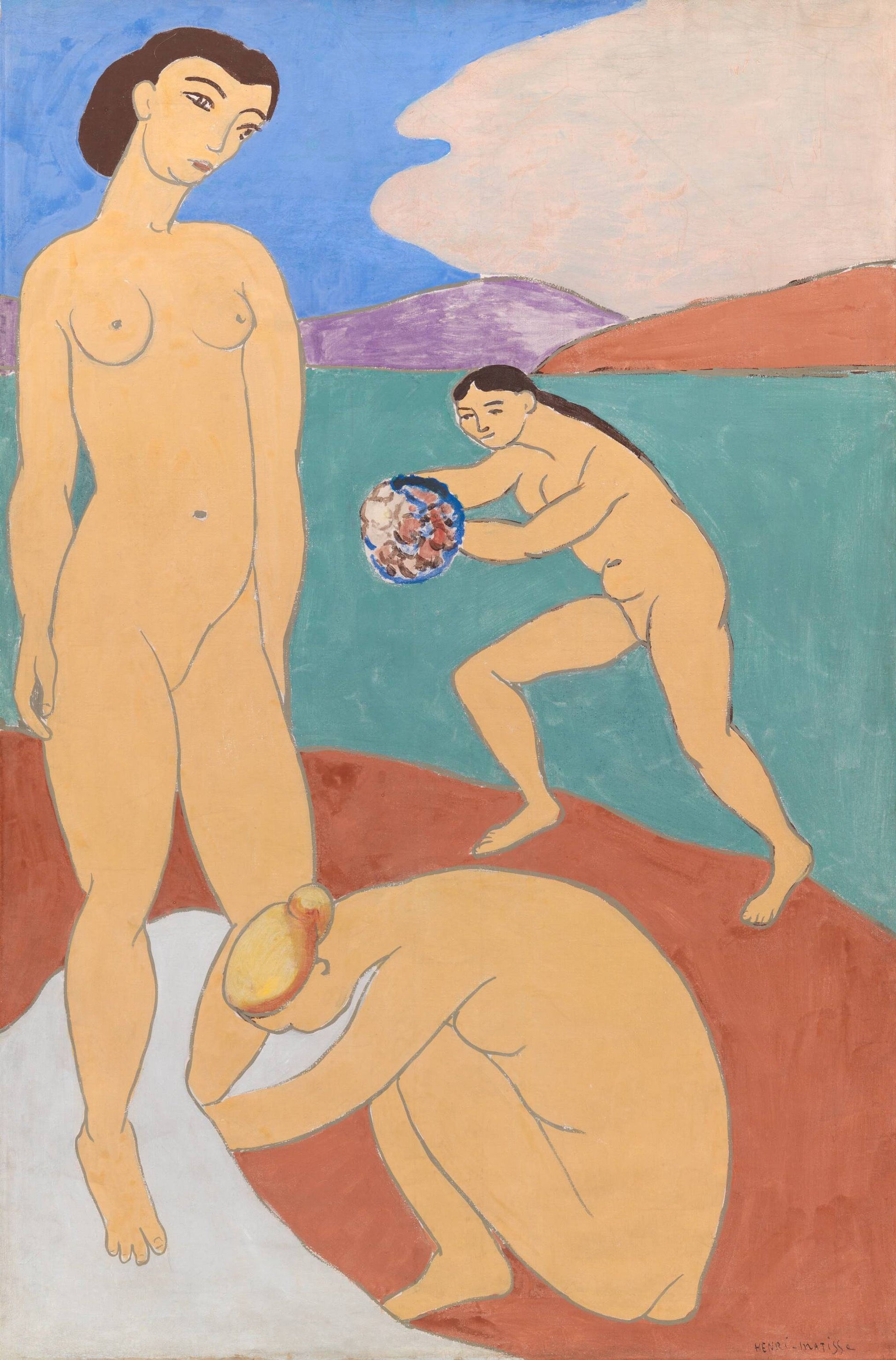 Henri Matisse La Luxe II - Canvas Print