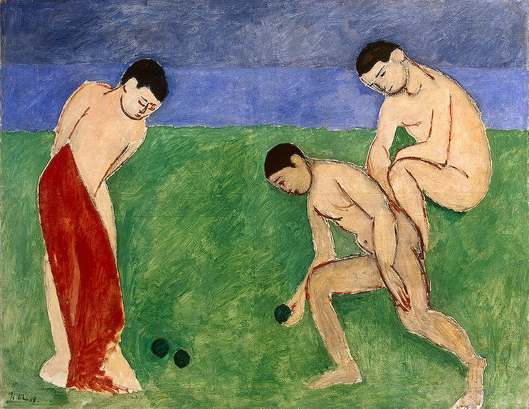 Henri Matisse Game of Bowls - Canvas Print