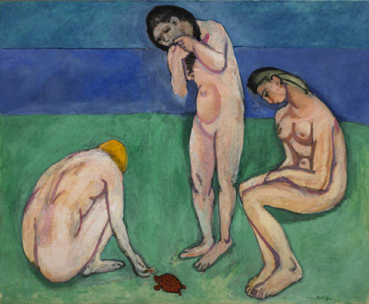 Henri Matisse Bathers with a Turtle - Canvas Print