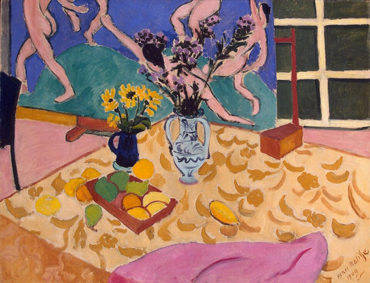 Henri Matisse Still Life with Dance - Canvas Print