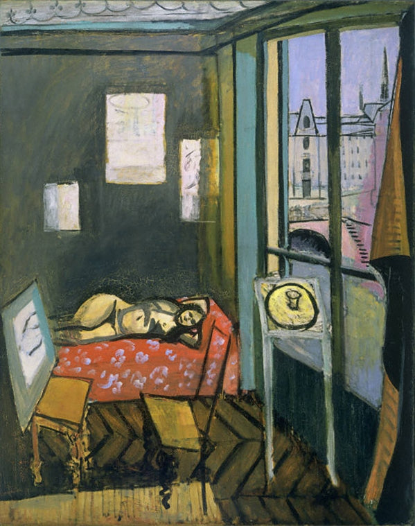 Henri Matisse Studio, Quai Saint-Michel - Canvas Print