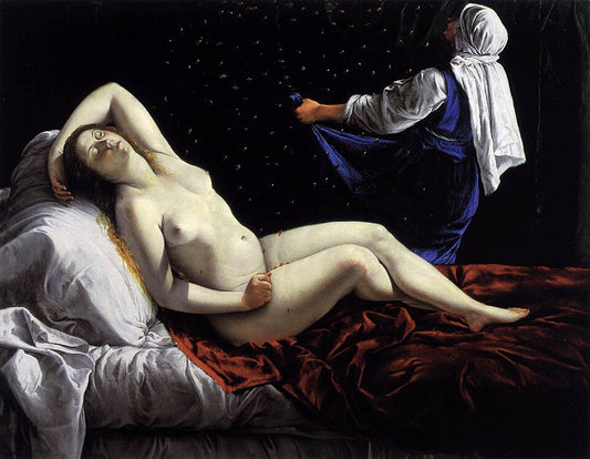 Artemisia Gentileschi Danae - Canvas Print