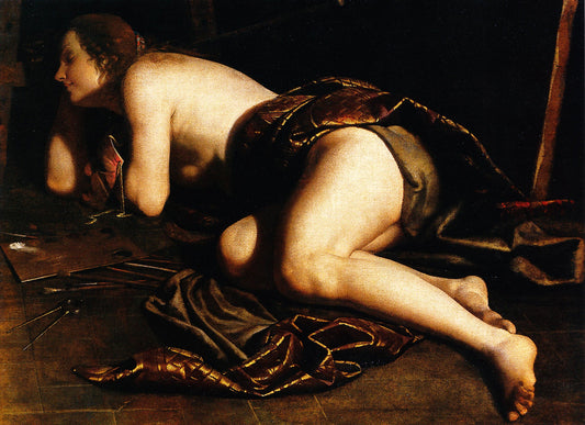 Artemisia Gentileschi Allegory of Painting - Canvas Print