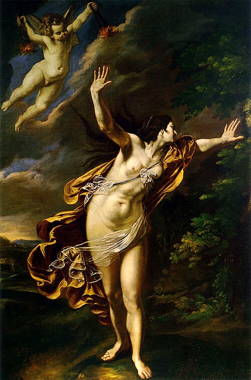 Artemisia Gentileschi Aurora - Canvas Print