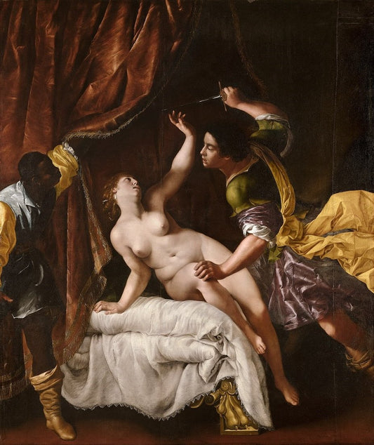 Artemisia Gentileschi Lucretia II - Canvas Print