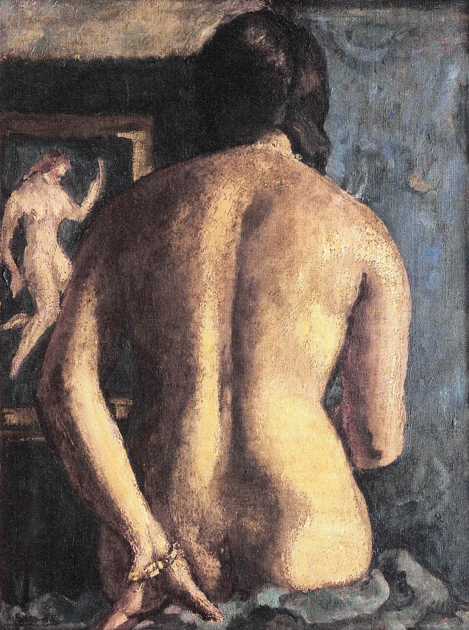 Amrita Sher-Gil Torso - Canvas Print